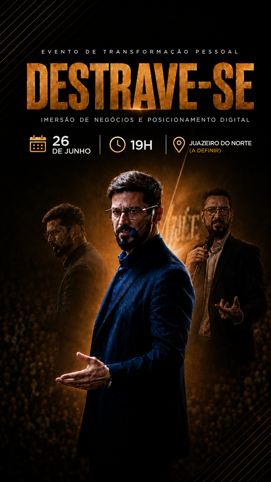 Destrave-se — capa oficial